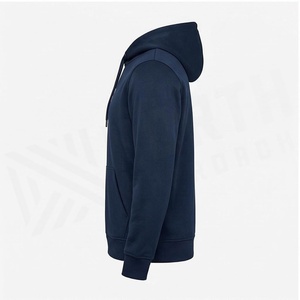 Sweat-shirt à capuche pour homme North Approach, bleu marine, en coton molletonné, avec poche avant, décontracté, pour l'automne - Product Image 3