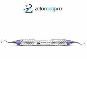 Cureta Dental Gracey 7/8 Mini Five Premium, Estándar y Rígida, Instrumento para Periodoncia y Planificación Radicular, OEM Zetomed Pro - Product Image 5