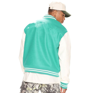 High Quality Letterman Varsity <b>Jackets</b> Wool Body Genuine Leather Sleeves Winter Wear <b>Smart</b> and Stylish <b>Men's</b> Varsity <b>Jacket</b> - Product Image 3