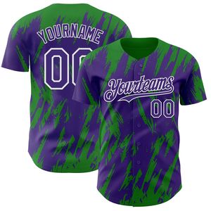 Maillot de baseball unisexe personnalisé à manches courtes, entièrement boutonné, séchage rapide, antibactérien, pour l'hiver, vêtement de sport d'équipe, logo frontal, coton biologique - Product Image 5