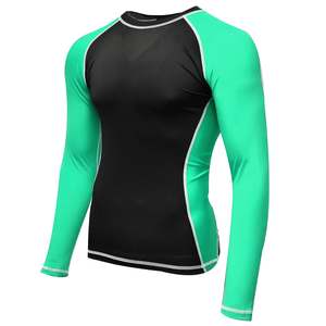<b>Men's</b> Premium Rash Guard Moisture Wicking Compression Top for MMA BJJ Gym and Training Activities - Product Image 6