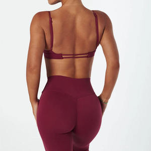 Sujetador sin costuras para mujer, sujetador sexy profundo con tirantes ajustables, suave y cómodo, con soporte para busto grande, sujetador sexy para dormir - Product Image 2