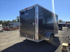 Nuevo 2026 6X12 EZ Hauler 6x12 XLT PRO Galvanizado Cerrado de Aluminio En Stock - Product Image 5