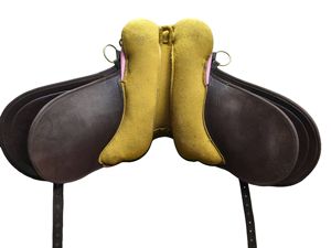 Selle de cheval australien synthétique de qualité supérieure avec licol, taille 10" 22", disponible à l'exportation. - Product Image 3