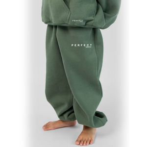 Sudaderas con capucha para niñas, más vendidas, gruesas, cálidas, de invierno, estilo oversize, casuales, de color liso, personalizadas, para niños. - Product Image 3