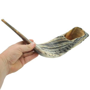 Unique Natural Rams Horn Shofar For Jews High Quality Material Of Rams And Sheep Horn agate - Product Image 6