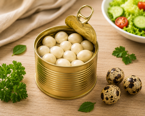 Delicious Canned Quail <b>Eggs</b> in Tin Ready-to-Use Culinary Grade Quail <b>Eggs</b> - Product Image 6