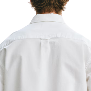 Chemise Oxford boutonnée à manches longues pour homme, coupe classique, style décontracté chic, uniforme d'entreprise, fabrication sur mesure en gros - Product Image 4