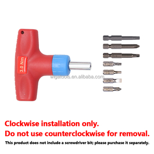 [WIGA] TFS-060 Llave Dinamométrica Fija de Acero 60cNM con Mango Ergonómico en T Imperial, Herramienta Industrial DIY para Limitar el Torque OEM OBM - Product Image 2