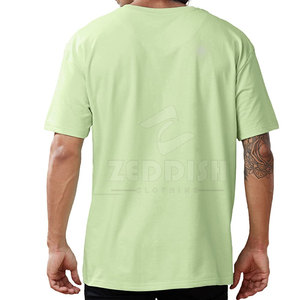 Camiseta clásica lisa para hombre, de talla grande, con tela cómoda, para uso diario. - Product Image 2