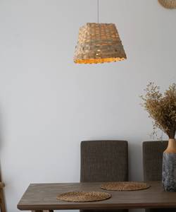 <b>Large</b> Woven Bamboo Pendant Light Lampshade Repurposed <b>Basket</b> Design <b>Hanging</b> Lamp for Restaurant Cafe Lighting Supplier - Product Image 3