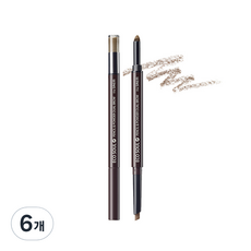 Descuento en el Set de 6 Piezas de Lápiz y Polvo para Cejas Saem Eco Soul Dual 01 Marrón, 2 en 1, Lápiz de 0.3g y Polvo para Cejas - Product Image 1
