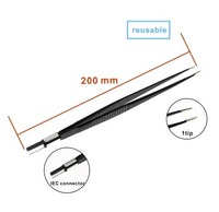 Pince électrochirurgicale bipolaire électrique portative réutilisable Regal Impex en acier inoxydable, certifiée CE Classe I, à branchement direct pour la chirurgie