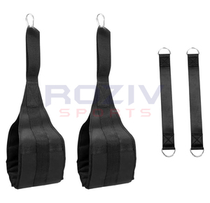 Sangles abdominales suspendues en néoprène avec design respirant pour la musculation et l'entraînement de force, support de coude réglable - Product Image 6