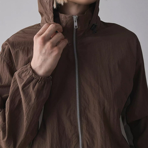 Chaqueta Safari Impermeable Reflectante con Capucha para Hombre, Color Verde, con Cierre de Cremallera, Ropa Casual para Exteriores, Temporada de Otoño, Exterior de Nailon - Product Image 6