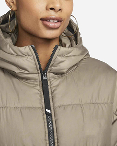 Chaqueta Bomber de Punto para Mujer, Gruesa, Cálida, de Invierno, con Capucha, Reversible, Ligera, al Mejor Precio al por Mayor - Product Image 2
