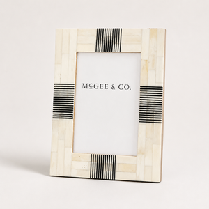 Handcrafted Moroccan Bone Inlay 4x6 Photo <b>Frame</b> Ivory Black Decorative <b>Wooden</b> <b>Picture</b> <b>Frame</b> for Tabletop Display Luxury Home - Product Image 1