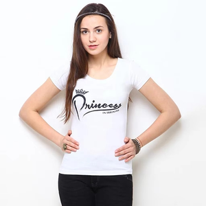 T-shirts en coton de haute qualité pour femmes, vente en gros, personnalisables avec logo imprimé, style décontracté pour l'été - Product Image 1