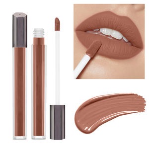 ลิปสติกเนื้อแมทแบบน้ำ พิมพ์โลโก้ได้ น้ำหนักสุทธิ 3.5 กรัม ผู้ผลิตเครื่องสำอาง พร้อมบริการส่งออก - Product Image 1