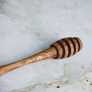 Cuchara de madera para miel, apta para uso alimentario, para regalos de boda, accesorios para frascos, con mango largo, para frascos de miel profundos. - Product Image 1