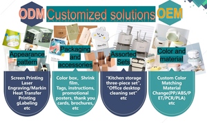 Étagère de rangement à deux niveaux en plastique, chariot mobile, rangement de livres, moderne, durable, multifonctionnel, salon, vaisselle - Product Image 6