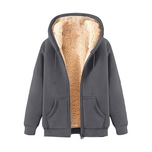 Red Oversized Hooded <b>Sweatshirt</b> <b>Dress</b> with Front Pocket Casual Wear <b>Women</b> Winter Print Eco-Friendly Fleece Material - Product Image 2