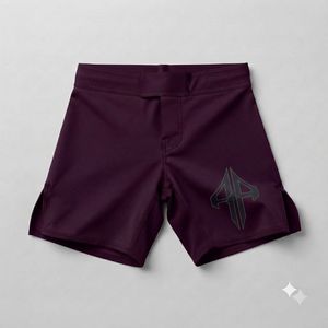 Shorts MMA tendance style décontracté, impression par sublimation, matière Spandex/Polyester, qualité supérieure par RIVIAN ATLANTIC - Product Image 2