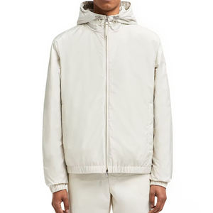 Chaqueta Cortavientos de Nailon con Capucha para Hombre, Premium, Ligera, Repelente al Agua, Técnica, para Exteriores, Casual - Product Image 1