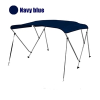 Bimini Top sur mesure à faible MOQ, avec cadre en alliage d'aluminium et tissu Oxford imperméable, pour bateaux rapides et bateaux à moteur