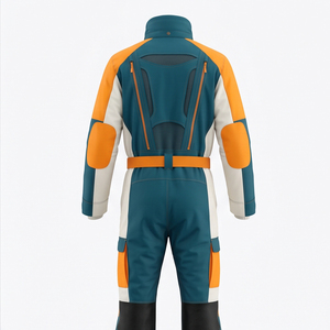 Traje de Esquí Personalizado de Fábrica, Sublimado, Impermeable, con Capucha, de Poliéster/Nailon para Hombre, Chaqueta de Snowboard Térmica, Cortavientos y Cálida - Product Image 2