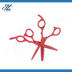 Personal Professional Salon Kit Barber Thinning Scissors & <b>Razor</b> Black Powder Coated Plasma Coated Paper Coated Manufacturer, - Product Image 3