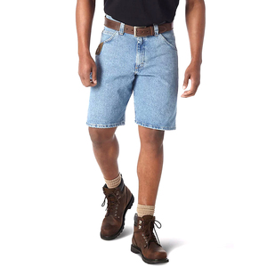 Fabriqué au Pakistan à un prix raisonnable, entièrement personnalisé, style unique, streetwear, short en denim droit. - Product Image 1