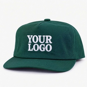 Casquette de baseball 5 panneaux non structurée, profil haut, devant carré, logo brodé personnalisé, tendance, décontractée, mode - Product Image 6