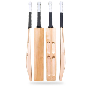 Batte de cricket classique en saule anglais, design léger, cousue à la main, ambidextre, poignée antidérapante, durable, taille standard pour le cricket - Product Image 1