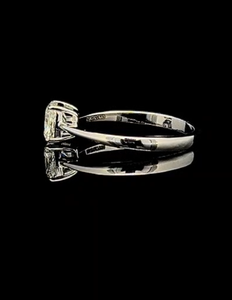 1ct IGI Certified Lab Grown Cushion Modified Brilliant Diamond Engagement Ring in 14KT Gold E VVS2 CVD Diamond Ring for Womens - Product Image 3