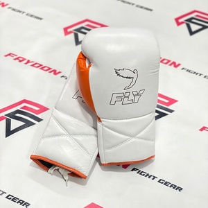 Gants en cuir professionnels personnalisés OEM, blancs et marron, pour le sparring, le kickboxing, le MMA, le Muay Thai et les arts martiaux – Vente en gros, dernières nouveautés - Product Image 5