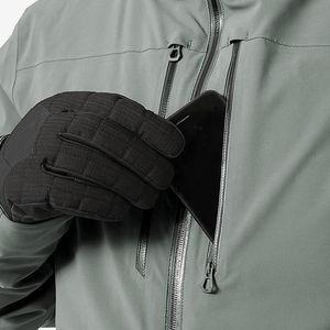 Veste matelassée unisexe de haute qualité en toile, imperméable, coupe-vent, respirante, polyester/coton, à capuche, pour l'hiver - Product Image 6