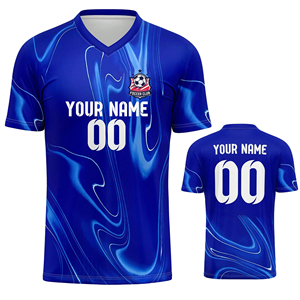 ชุดฝึกซ้อมฟุตบอลแบบกำหนดเอง ปี 2026 ดีไซน์ใหม่ เสื้อและกางเกงฟุตบอล ชุดทีมพร้อมโลโก้ หมายเลข และชื่อทีมแบบซับลิเมชั่น ชุดกีฬาฟุตบอล - Product Image 1