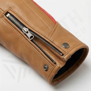 Chaqueta de Motociclista de Cuero Genuino para Hombre de la Mejor Calidad, Nueva Colección de Invierno, Chaquetas de Motocicleta con Protecciones Desmontables Personalizadas - Product Image 6