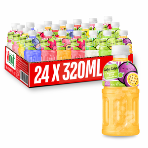 Quantité minimale de commande basse et échantillon gratuit 330ml de jus aromatisé tropical avec gelée et nata de coco-Fabricant en gros VINUT, marque privée - Product Image 1