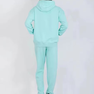 Custom Solid Color Tracksuit Soft Stretch Fabric Stylish Gym Wear Wholesale Custom Demand - Product Image 6