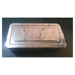 Meilleure qualité A-1 VERITAS plateaux creux boîte à instruments pour stocker l'équipement de stérilisation chirurgicale | porte-aiguille - Product Image 3