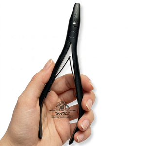 Pince à extensions capillaires professionnelle de haute qualité en acier inoxydable, à trou unique, multifonction, pour l'installation et le retrait des perles – Kit d'outils - Product Image 1