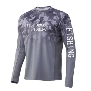 Maillot de pêche personnalisé unisexe en sublimation, protection solaire UPF 50, maillot de pêche performant 100% polyester - Product Image 6