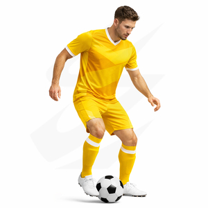 Uniforme de Fútbol Personalizado, Uniforme de Fútbol para Hombre, Mujer y Niños, Malla de Poliéster Transpirable, Sublimación, Fabricante OEM - Product Image 5