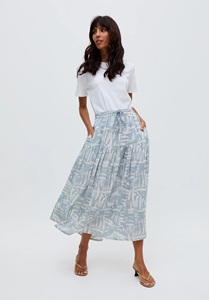Printed Women's Casual Skirt 100% Cotton Woven - Product Image 1