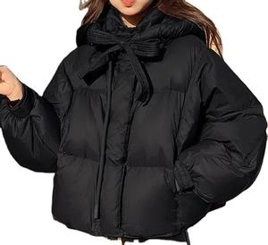 Ventes en gros de vestes matelassées élégantes, fabricant, personnalisation, vestes tendance à fermeture éclair pour femmes, vestes d'hiver imperméables de qualité supérieure - Product Image 6