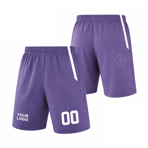 Shorts de football en mesh à séchage rapide 100% polyester, shorts de sport pour hommes pour le football, le basketball, le tennis et l'entraînement - Product Image 1