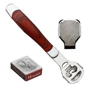 Râpe à pieds anti-callosités, éliminateur de peaux mortes, outil de soin des pieds pour pédicure et limage des talons - Product Image 1