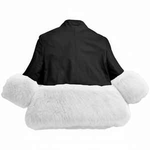 Veste en cuir véritable pour femme, idéale pour l'hiver, toucher doux, design ajusté, parfaite pour les tenues de tous les jours et le style urbain - Product Image 5